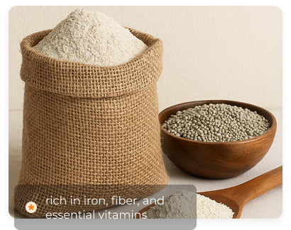 Arogya Bajra Atta – 100% Natural Pearl Millet Flour, Rich in Iron & Fiber