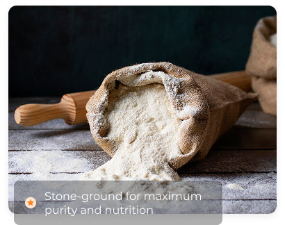 Arogya Wheat Atta – 100% Natural Whole Wheat Flour, Stone-Ground & Preservative-Free